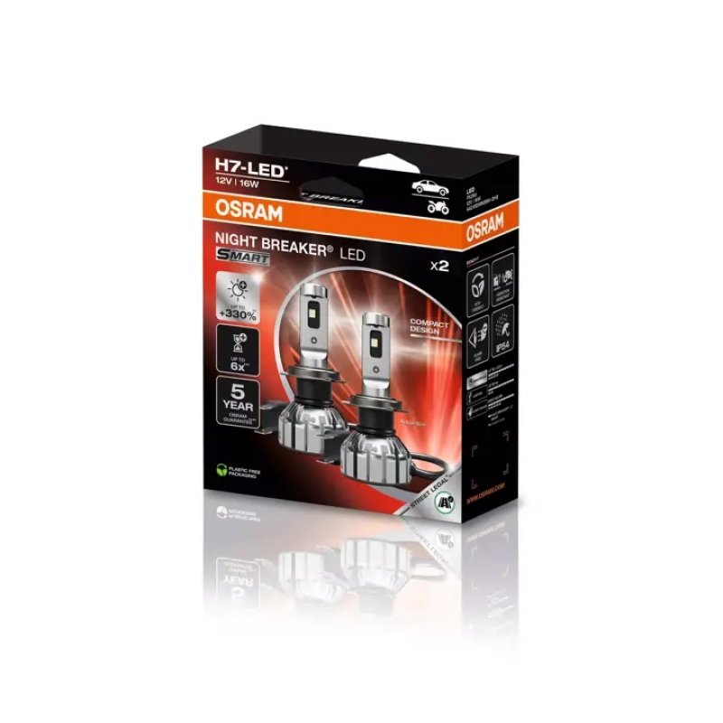 OSRAM H7 LED Night Breaker SMART BMW 3er (E90/E91/E92/E93) mit Zulassung